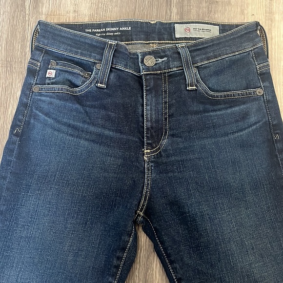 COPY - AG-ED DENIM , ´The Farrah skinny ankle’ high rise dark blue - Picture 4 of 4